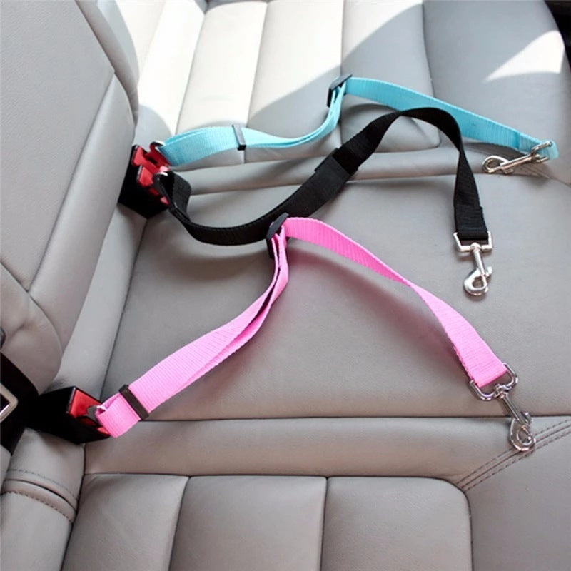 Pet Car Seat Belt – Safety Strap for Dogs & Cats